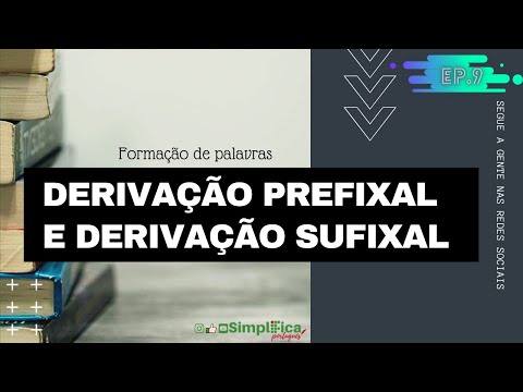 (Episódio 9) Formação de palavras: Derivação prefixal e Derivação Sufixal