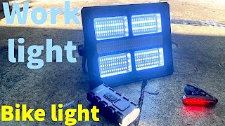 Vastfire Bike Light & Work Light Review & Demo!