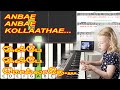 ANBE ANBE KOLLAATHE CLASSICAL AND WESTERN NOTES MY MUSIC MASTER