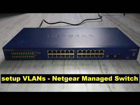 Netgear  24-Port Gigabit Ethernet Switch SFP Ports