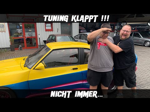 Tuning klappt…nicht immer!! | Filmauto Manta Manta auf dem Prüfstand | Marco Degenhardt gibt gummi!