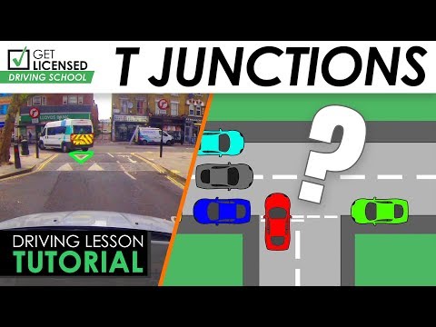 Basic T Junctions - Driving Tutorial | Updated 2025