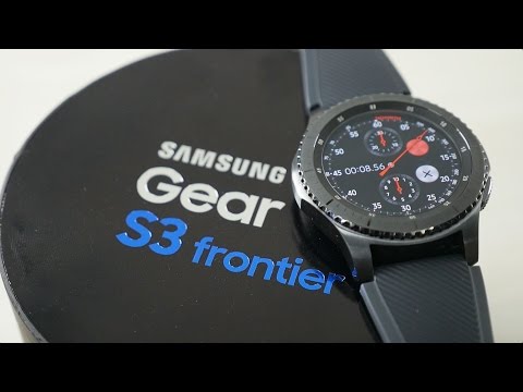 Samsung Gear S3 Frontier Unboxing & Overview