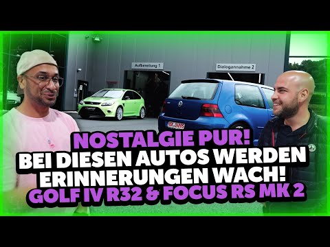 JP Performance - NOSTALGIE PUR! | Wir fahren GOLF IV R32 & Ford Focus RS MK 2