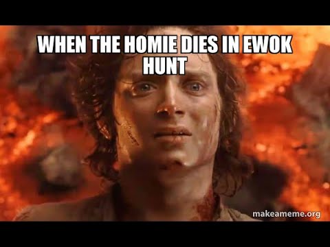 when i play ewok hunt