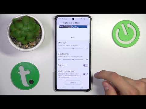 How to Activate High Contrast Text on ASUS Zenfone 11 Ultra?