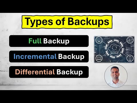 Types of backups - Full, Incremental & Differential 💥 Explained in details with example 🔥