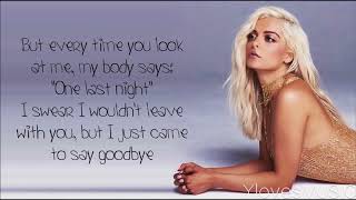 Bebe Rexha - Grace (Lyrics)
