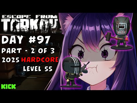 Escape from Tarkov: Level 55 PvP Solo - Catgirl VTuber - Part 2 of 3 - Day 97 thumbnail
