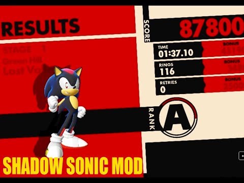 Sonic Forces Mods - Sonic Shadow (Shadonic) Release