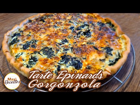 Tarte Epinards Gorgonzola Recette Facile et Rapide