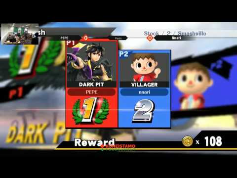 Koneistamo 16 - WiiU Singles - Nnari(Villager) vs Pepe(Dark Pit)