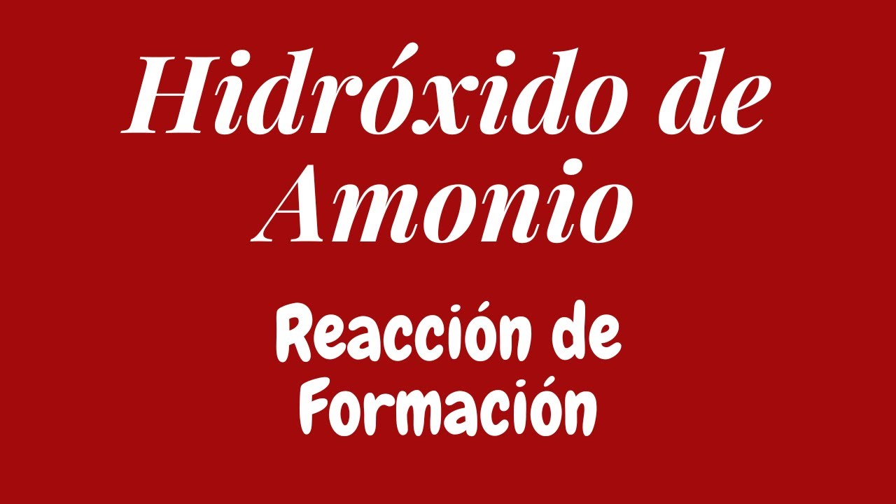 ¿Qué es el hidróxido de amonio y para qué sirve? – LIB ASK