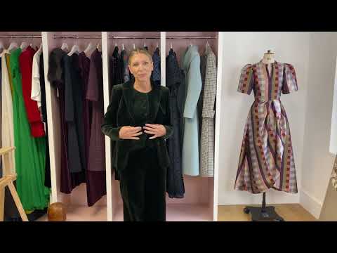 The Brooklyn Suit — Tailored 3-Piece Style in Luxurious Olive Velvet | Suzannah London