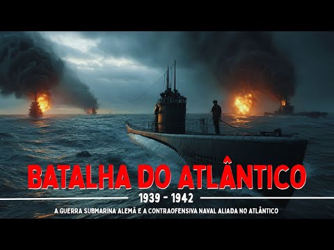 Documentário Relaxante | A História Completa da Batalha  U-Boats vs Comboios | Narrando o Passado