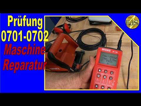 Prüfung 0701-0702 nach Reparatur  / Was muss ich Prüfen / Wie ist der Ablauf