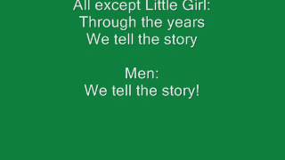 Once On This Island: Why We Tell The Story with lyrics