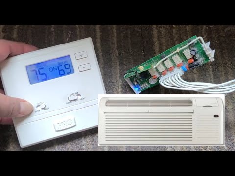how to link remote thermostat to GREE PTAC