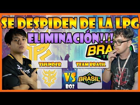 THUNDER PREDATOR VS TEAM BRASIL [BO1]TIEBREAKER ELIMINACIÓN - LIGA PRO GAMING SEASON 6 - DOTA 2