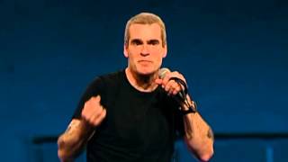 Henry Rollins on Young Man standing in the darkness