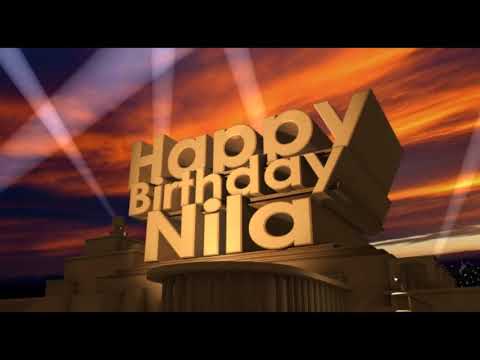 Happy Birthday Nila