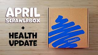 April ScrawlrBox Unboxing 🎨 Creating Art with the Mystery Supplies | Watercolor Painting