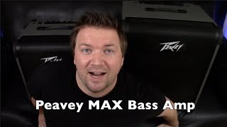 Video thumbnail for Peavey Max Bass Amp Review by James Drips Music