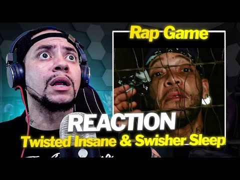 😳😳😳😳!!! Twisted Insane ft Swisher Sleep - Rap Game (LIVE REACTION)