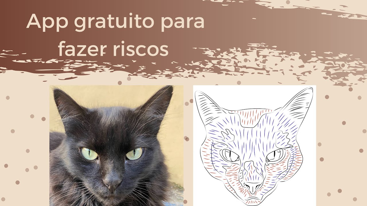 Como fazer RISCOS para bordar a partir de FOTOS