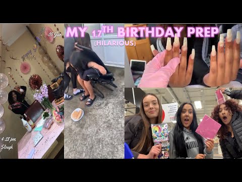 17th BIRTHDAY PREP ( NAILS, EYELASHES, ETC...)