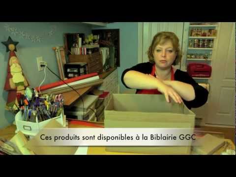comment poser mosaique papier kraft
