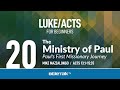 The Ministry Of Paul Paul S First Missionary Journey Acts 13 15 Bible Study Mike Mazzalongo