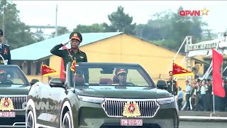 Tổng hợp luyện các lực lượng vũ trang tham gia diễu binh, diễu hành