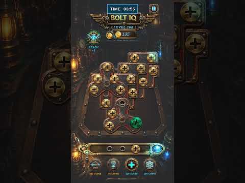 Bolt IQ: Screw Physics Puzzle