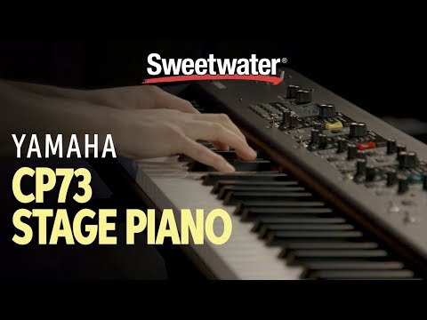 Yamaha CP73 73-Key Digital Stage Piano 2019 - Present - Black image 7