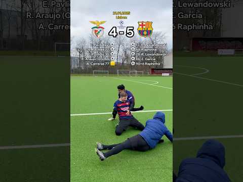 Benfica - FC Barcelona Champions League 24/25🔥 #championsleague #fcbarcelona #football