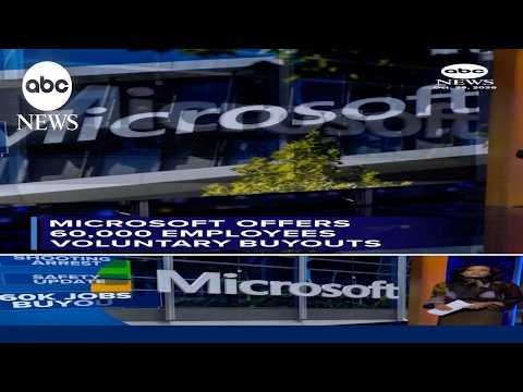 Microsoft offers quarter of global workforce voluntary buyouts