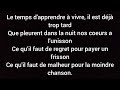 Youssou Ndour - il n'y a pas d'amour heureux paroles, lyrics en français
