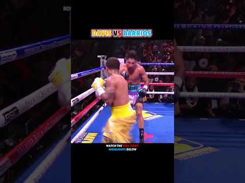 Gervonta Davis VS. Mario Barrios | HIGHLIGHTS      #boxing #sports #combat