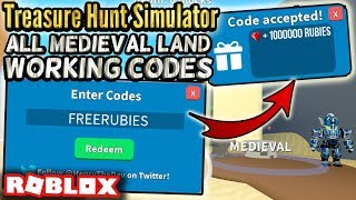 Treasure Hunt Simulator Working Codes Free Video Search Site - new 4 medieval land working codes treasure hunt simulator roblox