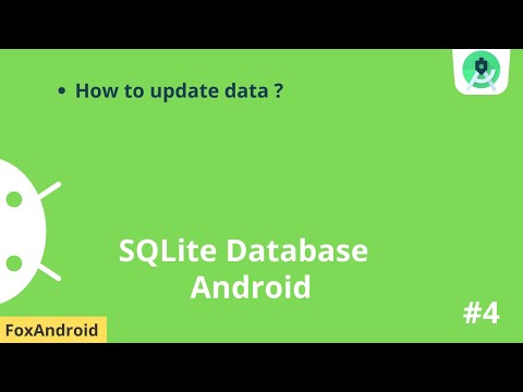 Android Sqlite Database Tutorial How To Update Data In Sqlite Database Android Studio 4
