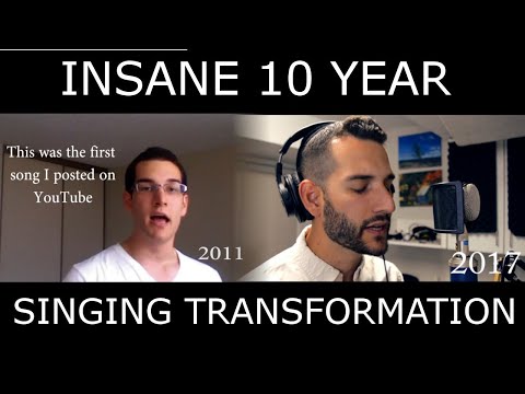 INCREDIBLE Singing Transformation Video