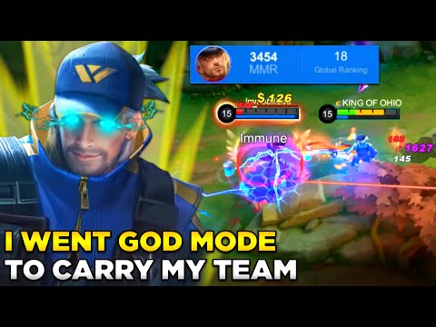 I Had To Use 50% Of My Power To Carry The Team To Victory