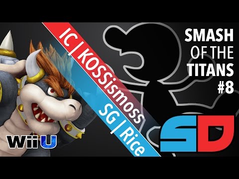 Smash of the Titans #8 - Grand Finals: SG|Rice (Bowser) vs KOSSismoss (Game & Watch/Donkey Kong)