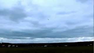 preview picture of video 'Сарапул RC Avia  TIGER TRAINER MKIII 0.46  Полетушки 23 октября 2012 Crash'