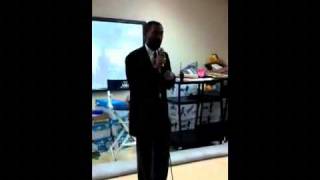 Heron Heights Elementary Principal Kisses Pig for Charity