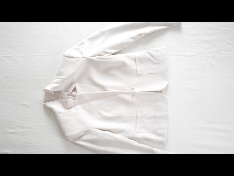 KonMari method~how to fold women's business suit jacket (blazer) /Kako složiti ženski poslovni  sako