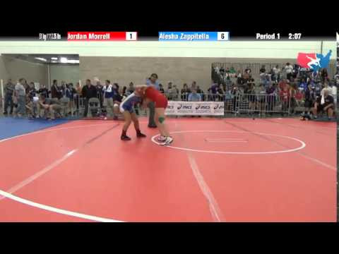 FILA Junior 51 kg / 112.25 lbs. - Jordan Morrell vs. Alesha Zappitella