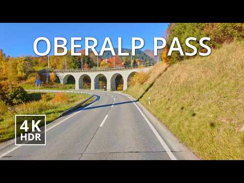 🇨🇭 Schweizer Bergidylle: Oberalppass-Fahrt von Disentis nach Andermatt