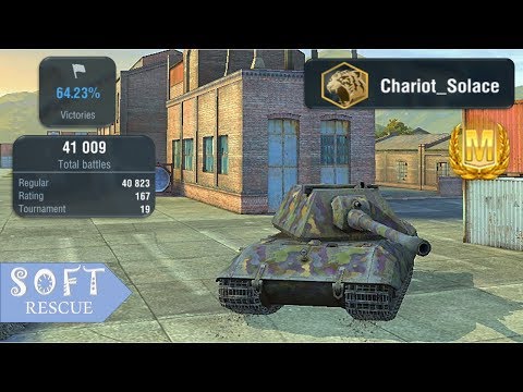 E 100: 6200 Damage , 2 Frags - WOT BLITZ -